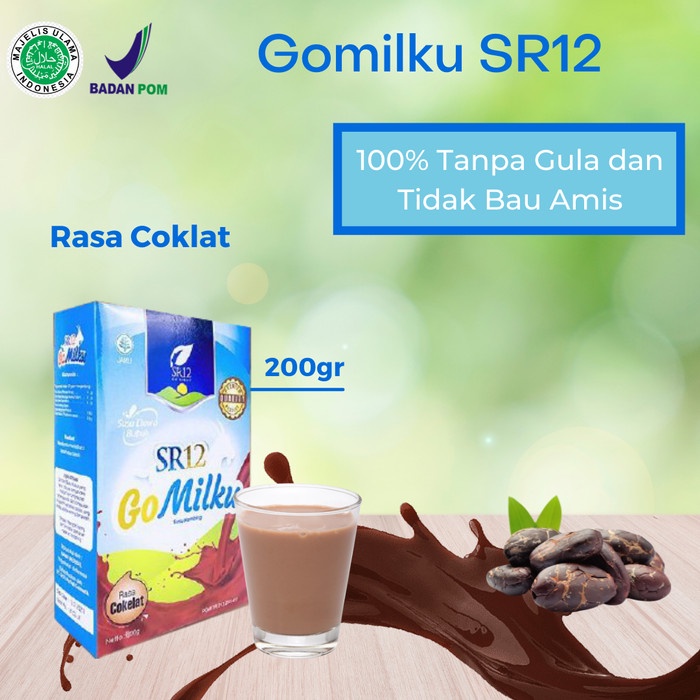 

[TERJANGKAU] SUSU KAMBING ETAWA SR12 / SUSU BUBUK TIDAK BAU AMIS/Rasa Coklat-200gr