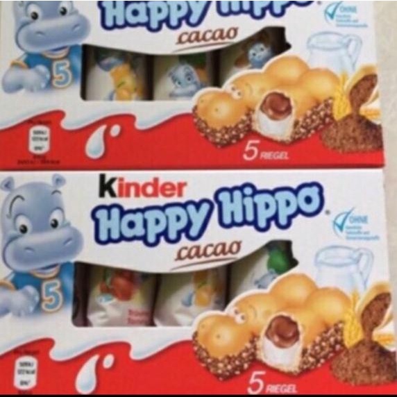 

5.5 Terlaris Kinder Happy Hippo Cacao