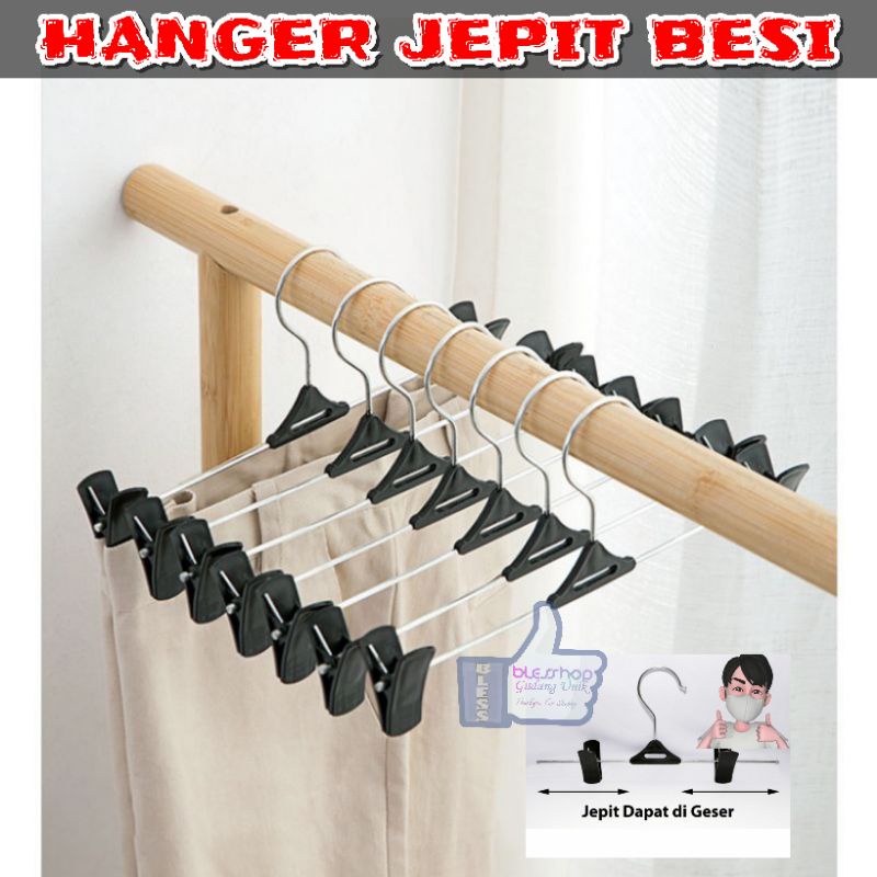 Hanger Jepit Hanger Besi Hanger Toko