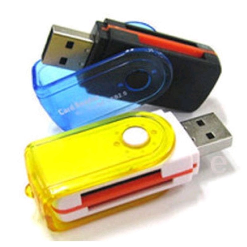 Card reader all in one (4in1) Multi memory converter To Flashdisk 4 slot
