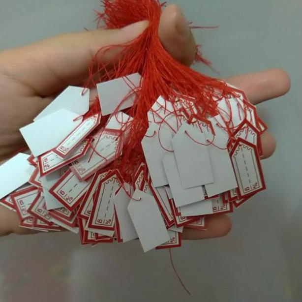 

(C-V7V)(㊛) Label Harga / Price Tag Perhiasan amanah