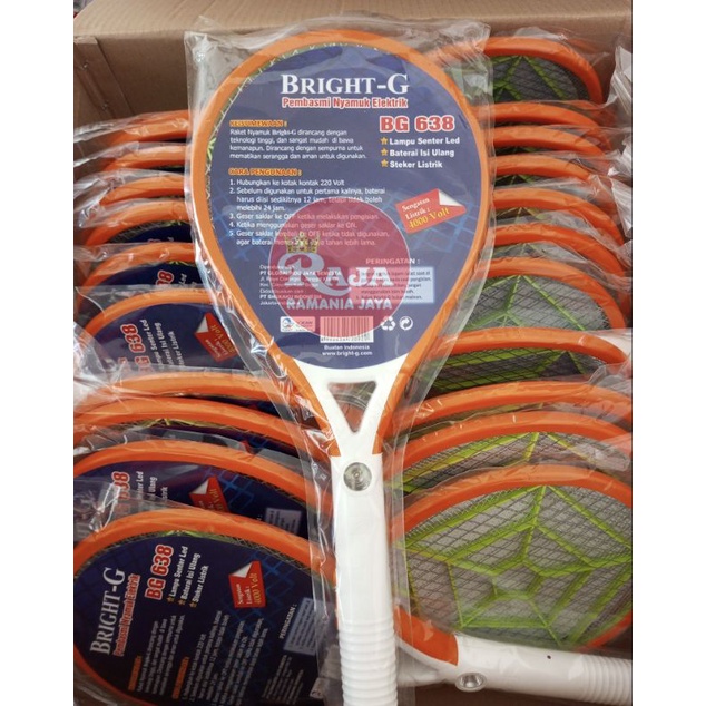 Raket Nyamuk Berkualitas Bright-G BG 638
