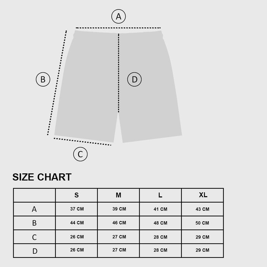 ODS Celana Pendek Short Pants Hitam Black