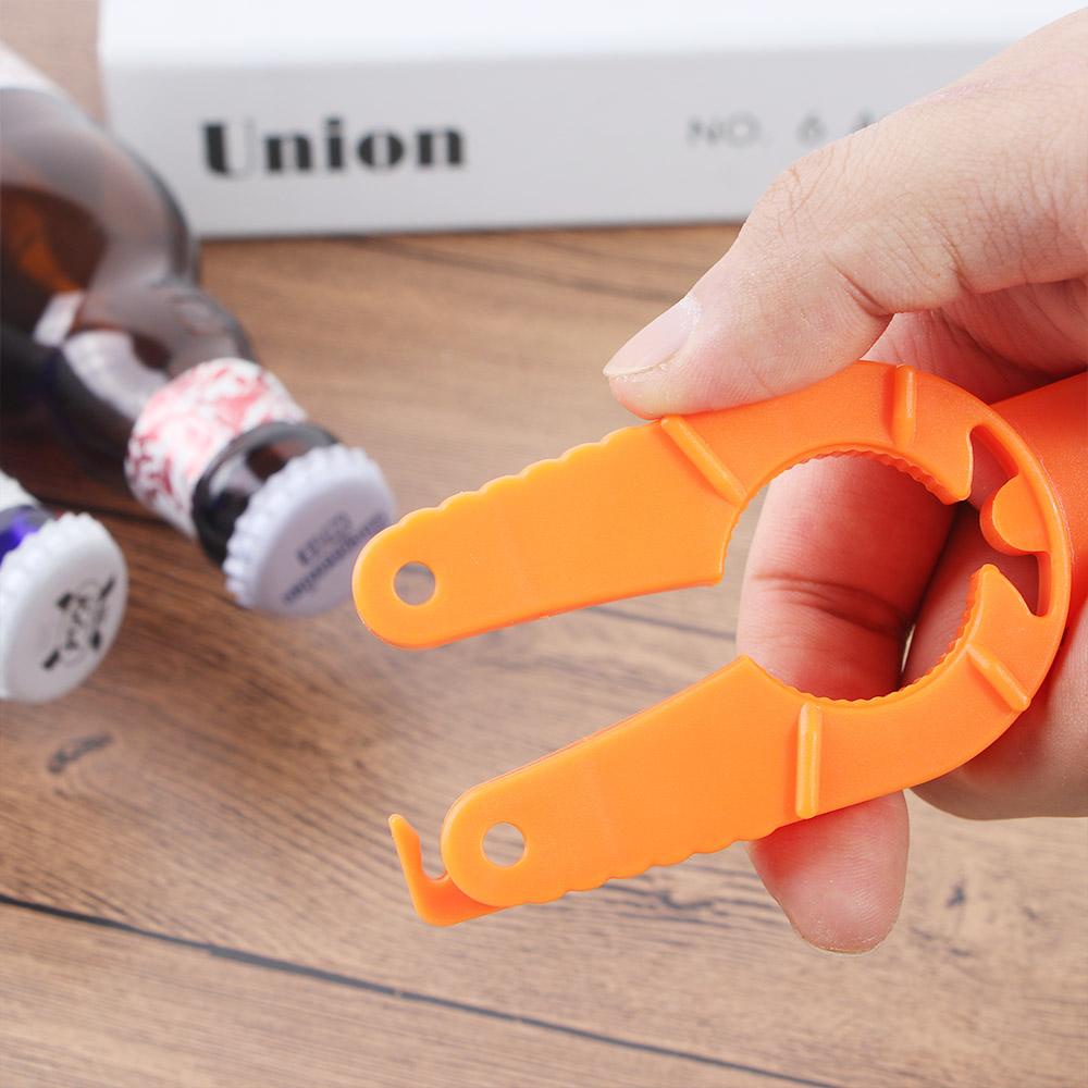 [Elegan] Can Opener Effortless Plastic Adjustable Pembuka Botol Anti Karat