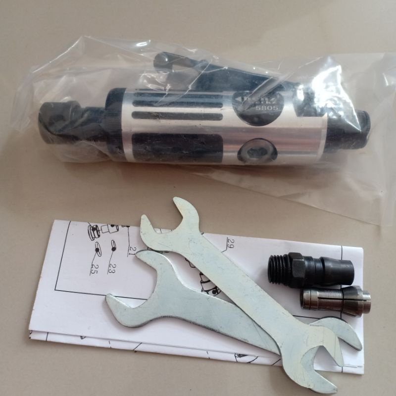 Air Die Grinder 6 MM / Mesin Gerinda Angin / Alat Cuner Kecil