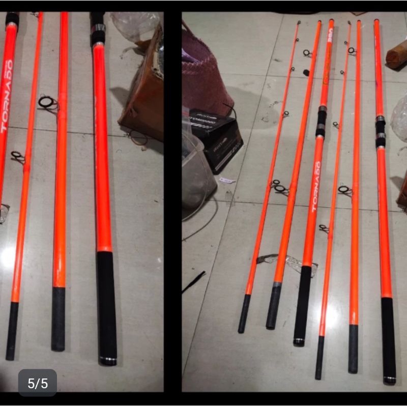 joran tornado colmic cosmic surf 390 420 joran surf sambung III composite carbon