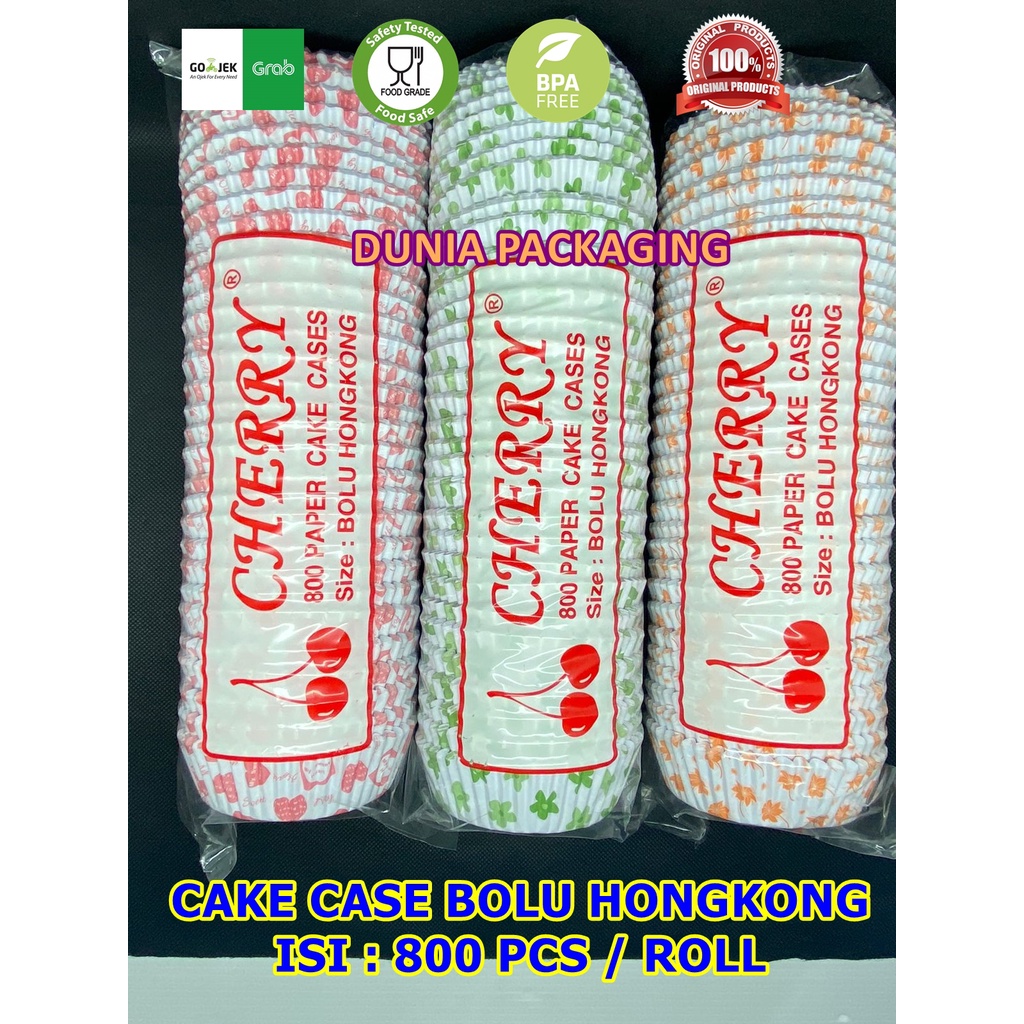 PAPER CAKE CASES BOLU HONGKONG ISI 800pcs BOLU KUKUS KERTAS MEDAN