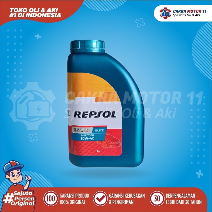 REPSOL ELITE INJECTION 10W40 1LT