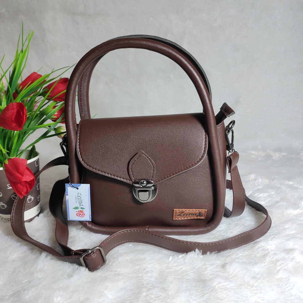 Tas slempang wanita  calista mini bag premium