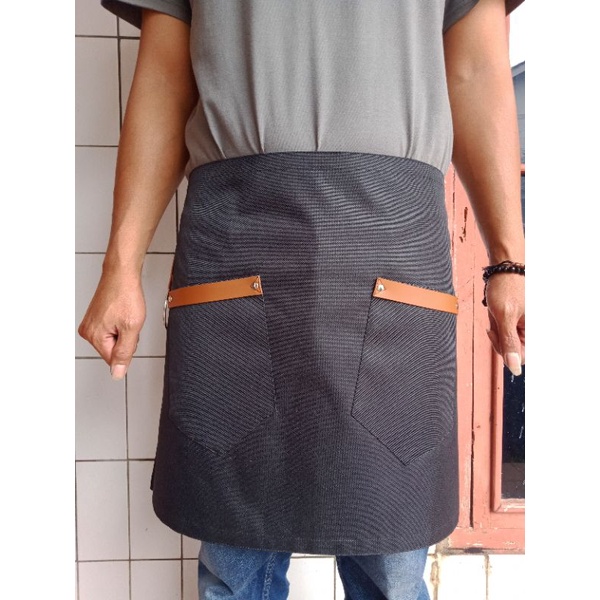 Celemek Setengah Badan Premium / Celemek Waiters / Celemek Pinggang