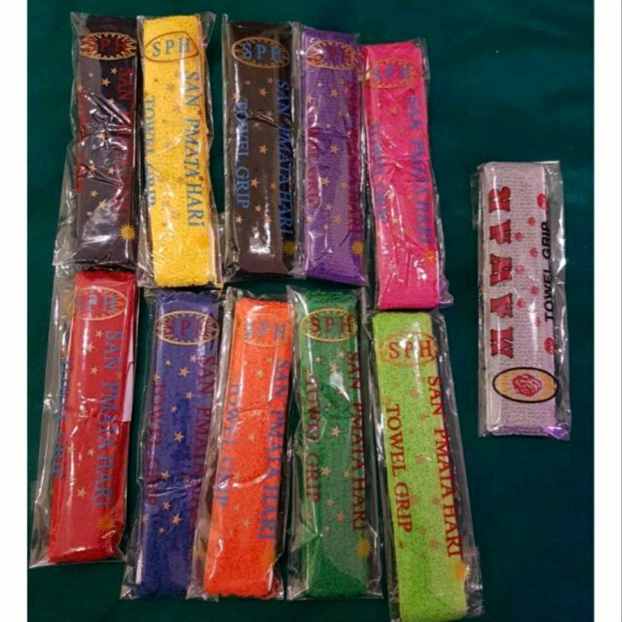 GRIP BADMINTON RAKET HANDUK SUPER GRIP SPH LEMBUT ORIGINAL