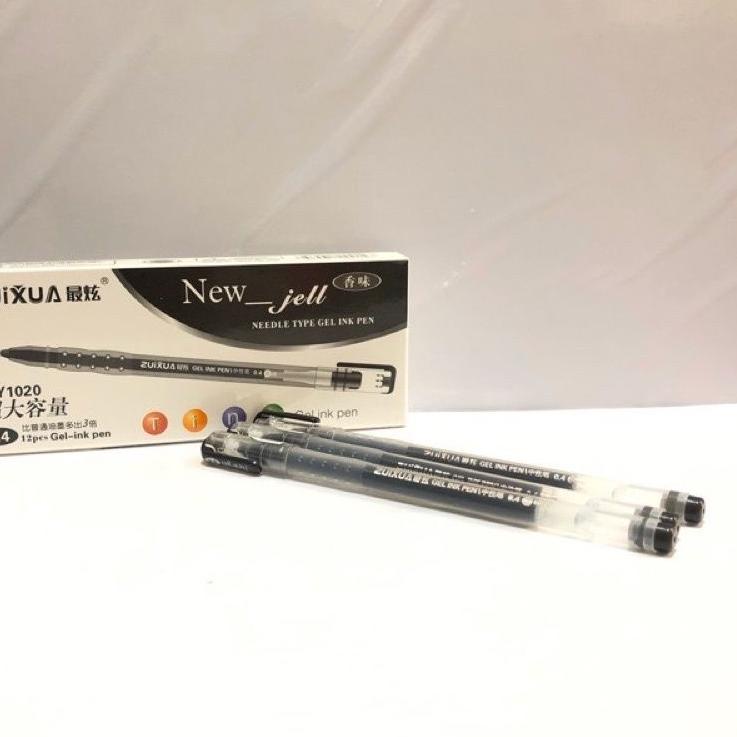

[N-7I ☛] (1PACK) PROMO PULPEN GEL ZUIXUA NEW JELL ISI 12pcs - PEN GEL NEW JELL 0.4mm-berkualitas