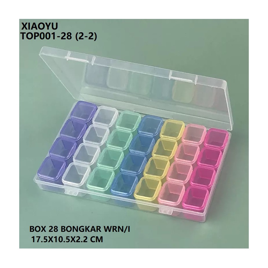 Kotak Perkakas Sekat/ Organizer Box/Kotak Serbaguna Macam2 Model Harga/Pcs