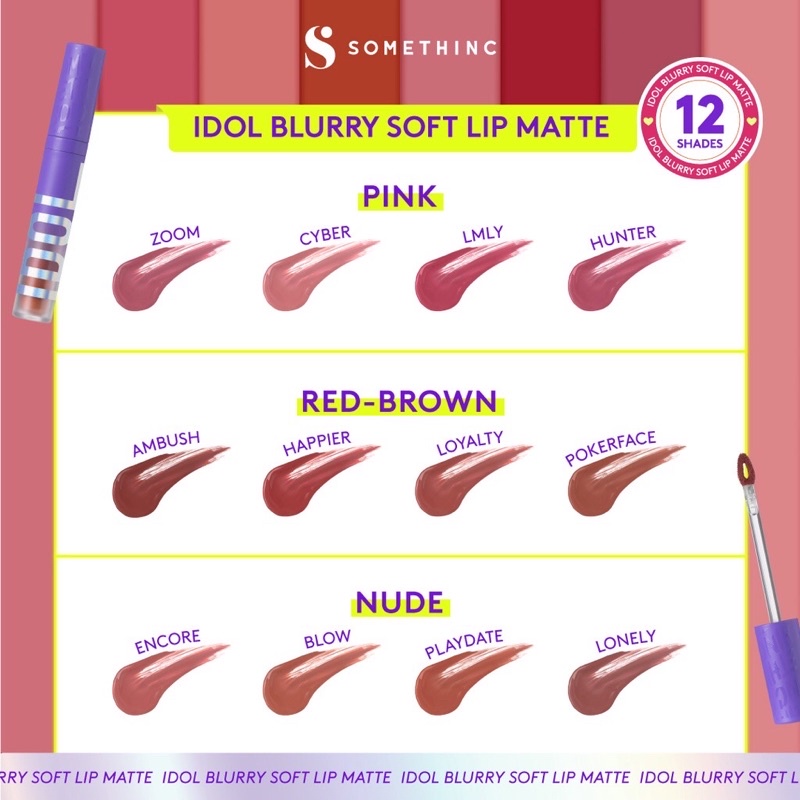 Somethinc IDOL Blurry Soft Lip Matte