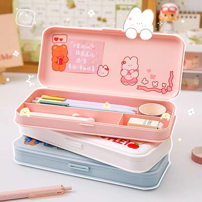 

KOREAN MINIMALIST PENCIL CASE PASTEL / KOTAK PENSIL PASTEL AESTHETIC KOREA