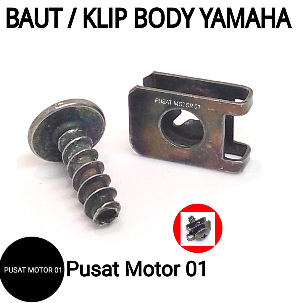 Jual Baut Klip Yamaha Body Yamaha Baut Klip Bodi Yamaha Bolt Shopee