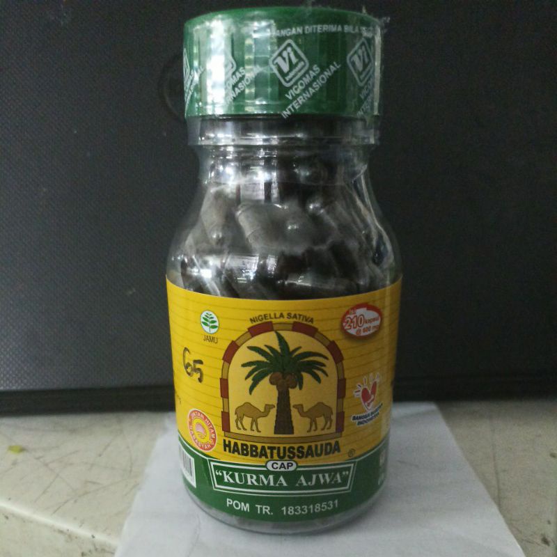 

Habbatussauda Cap Kurma Ajwa 210 kapsul