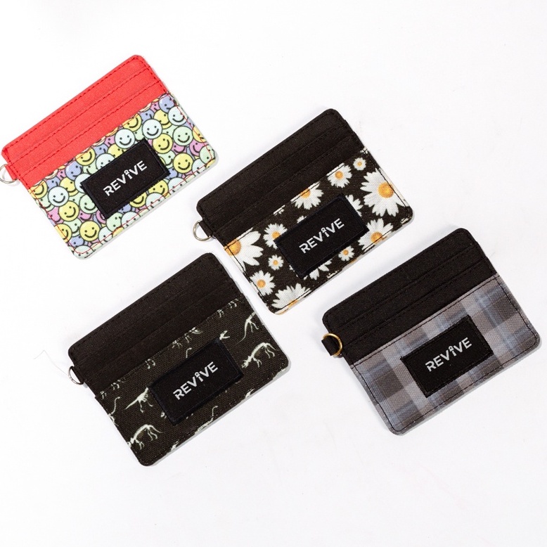 REVIVE Hera Motif Dompet Kartu | Card Wallet Simple Pria Wanita