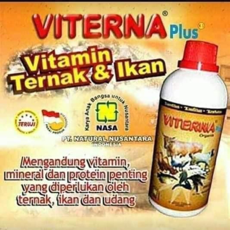 VETERNA VITAMIN TERNAK-PENGEMUK TERNAK ALAMI NASA-TERLARIS