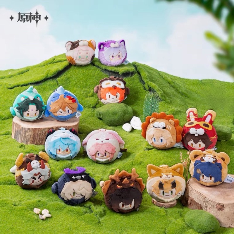 READY teyvat zoo mochi plush genshin.impact