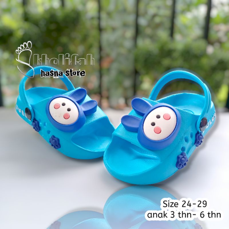 Sandal Anak Karakter kelinci Unisex Dulux 508D Series