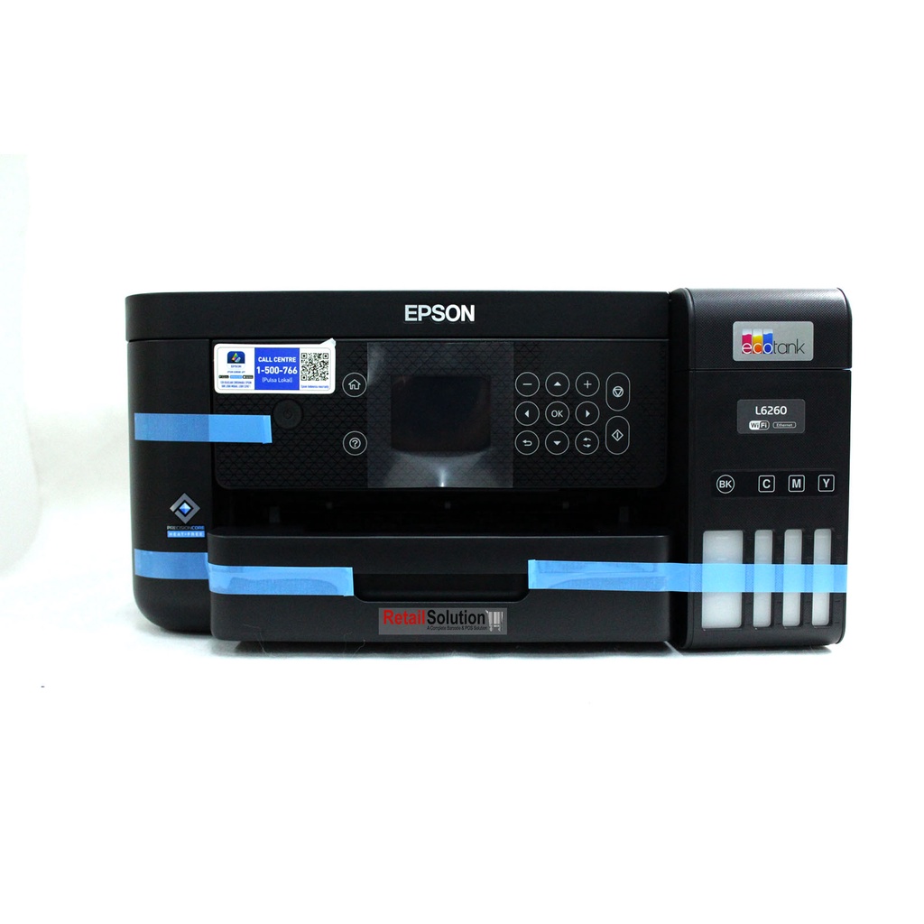 Printer AIO Scan Fotocopy A4 WiFi Duplex - Epson L6260 Infus Warna