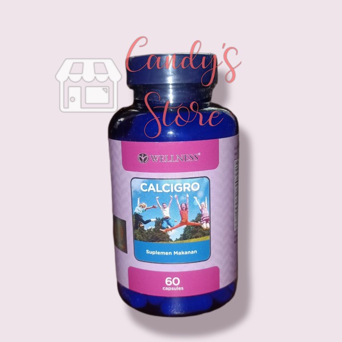 Wellness Calcigro - Kalsium Anak (60 Capsules)