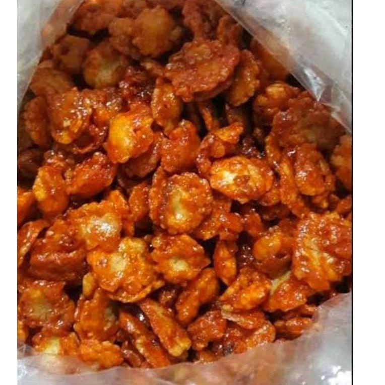 

(Etalase)[O94Q]✪| Emping Melinjo pedas manis dan manis berat 500gr amanah