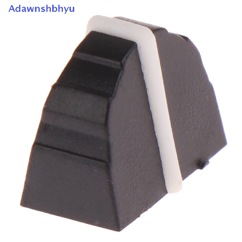 Adhyu 10pcs DBX2231 Equalizer Fader Cap 11MMX9MM Lubang 4MM Potensiometer Fader Knob Cap ID