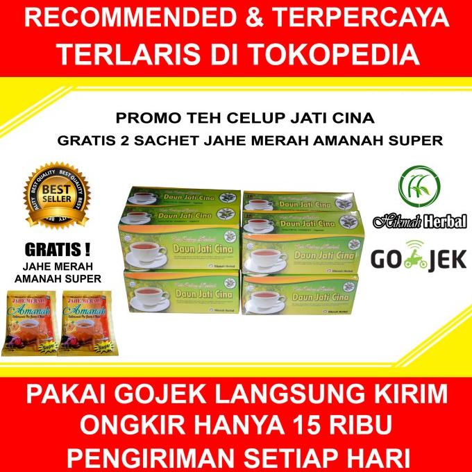 

[BISA COD] Teh Celup Herbal Daun Jati Cina
