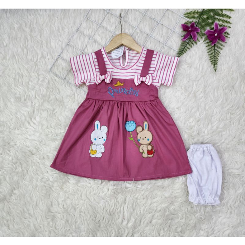 Baju bayi perempuan Set Dress baby girl