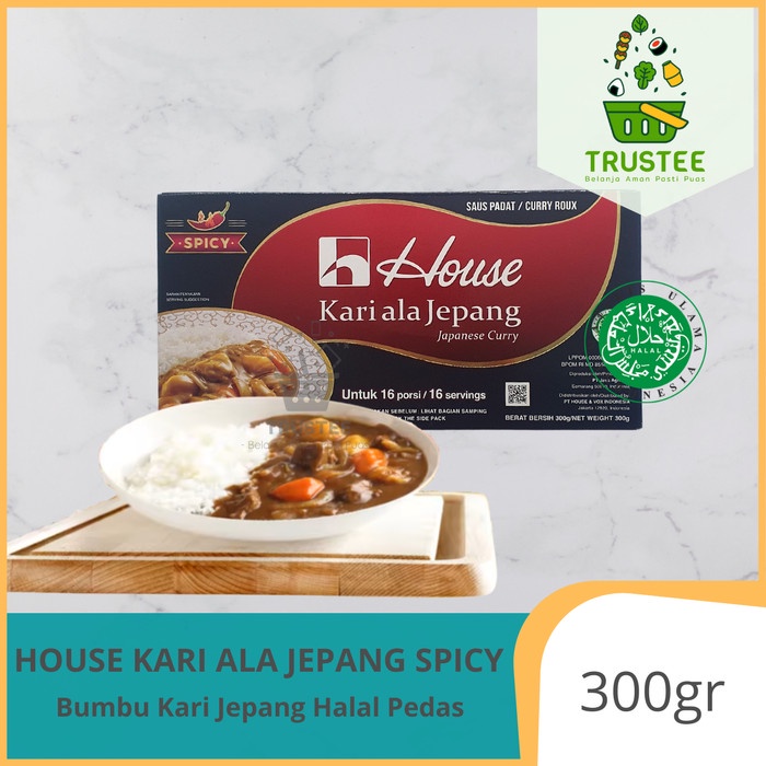 

Widyatmogrosir - House Curry / House Kari Lokal Ala Jepang Halal 300Gr