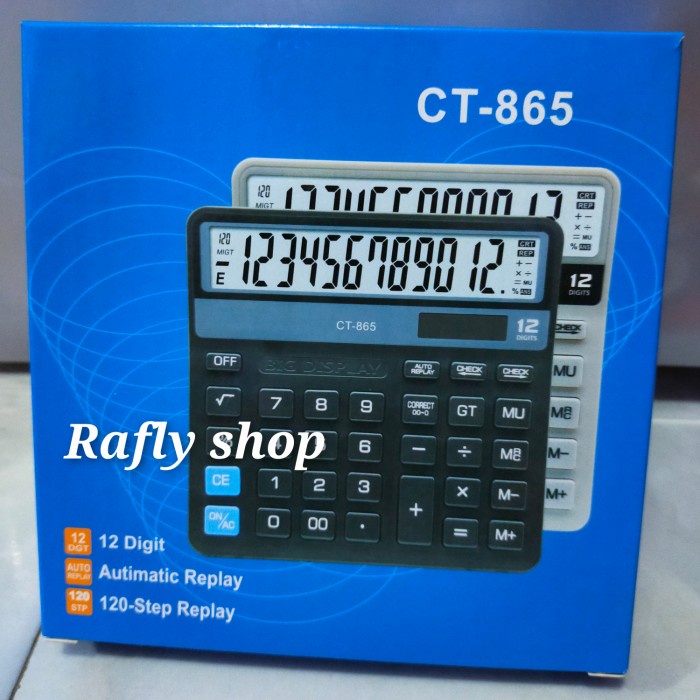 

TERMURAH kalkulator CT 865 12 digit