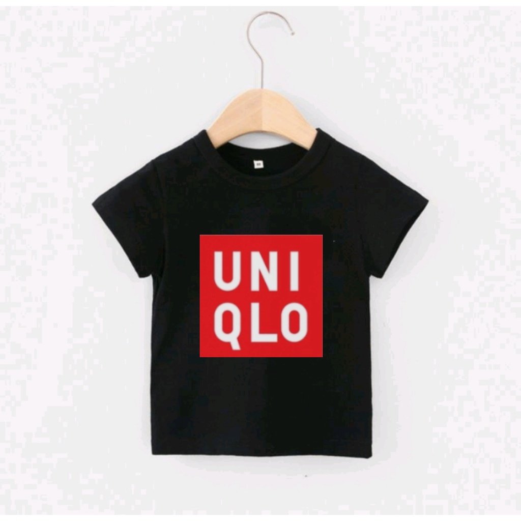 Baju kaos Uniglo bahan katun size M SAMPAI XXXL usia 1 sampai 12 tahun