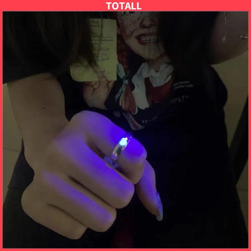 COD Cincin Cinta Luminous Retro Vintage Korea Gaya Untuk Wanita-Totall