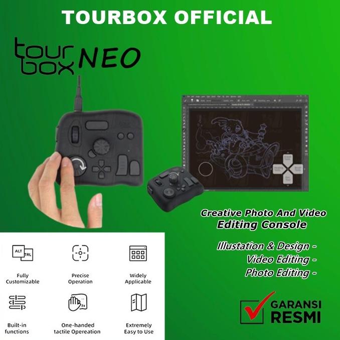 TourBox NEO Creative Photo & Video Editing Console Tour Box NEO