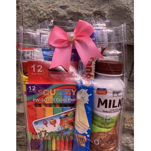 

11.11 STOK READY Paket Souvenir plus snack ulang tahun/ Goodie bag/Goodiebag ulang tahun/Souvenir ulang tahun