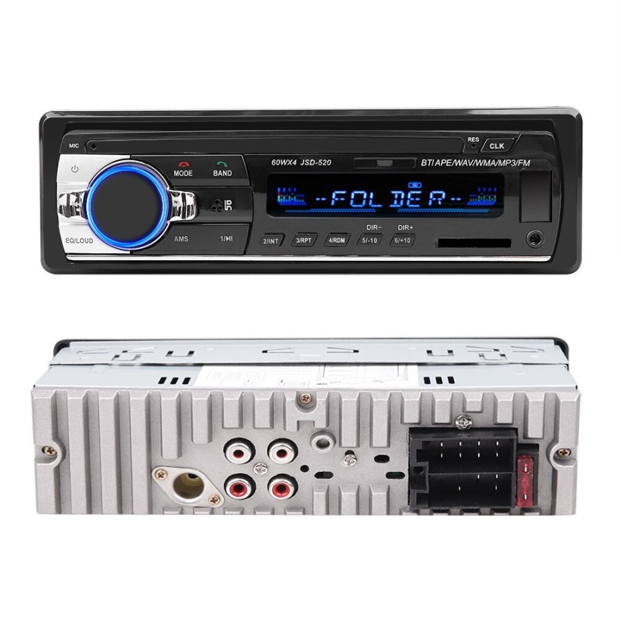 Tape Audio Mobil JSD-520 JSD520 Multifungsi Bluetooth MP3 FM Radio Usb