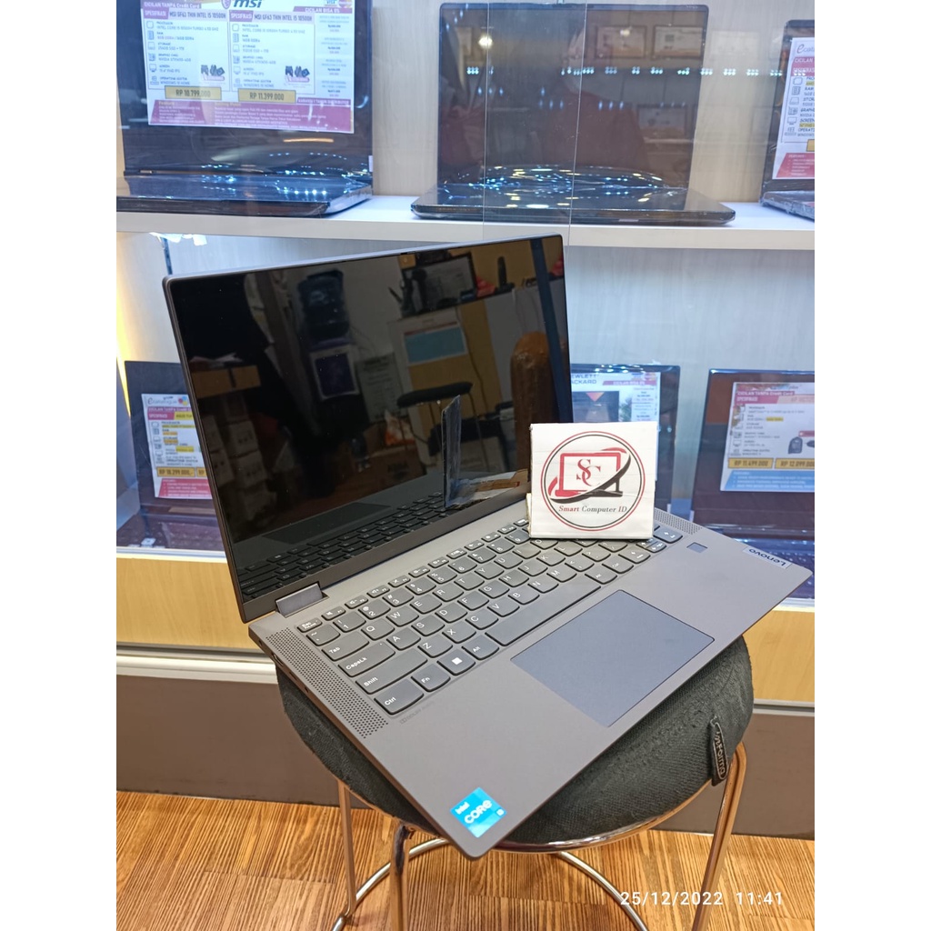 Laptop Flip Lenovo Ideapad Flex 5 Intel Core i3 1115G4 Ram 8GB 256GB SSD 14 FHD IPS 2in1 Touch Windows 11 Home Original