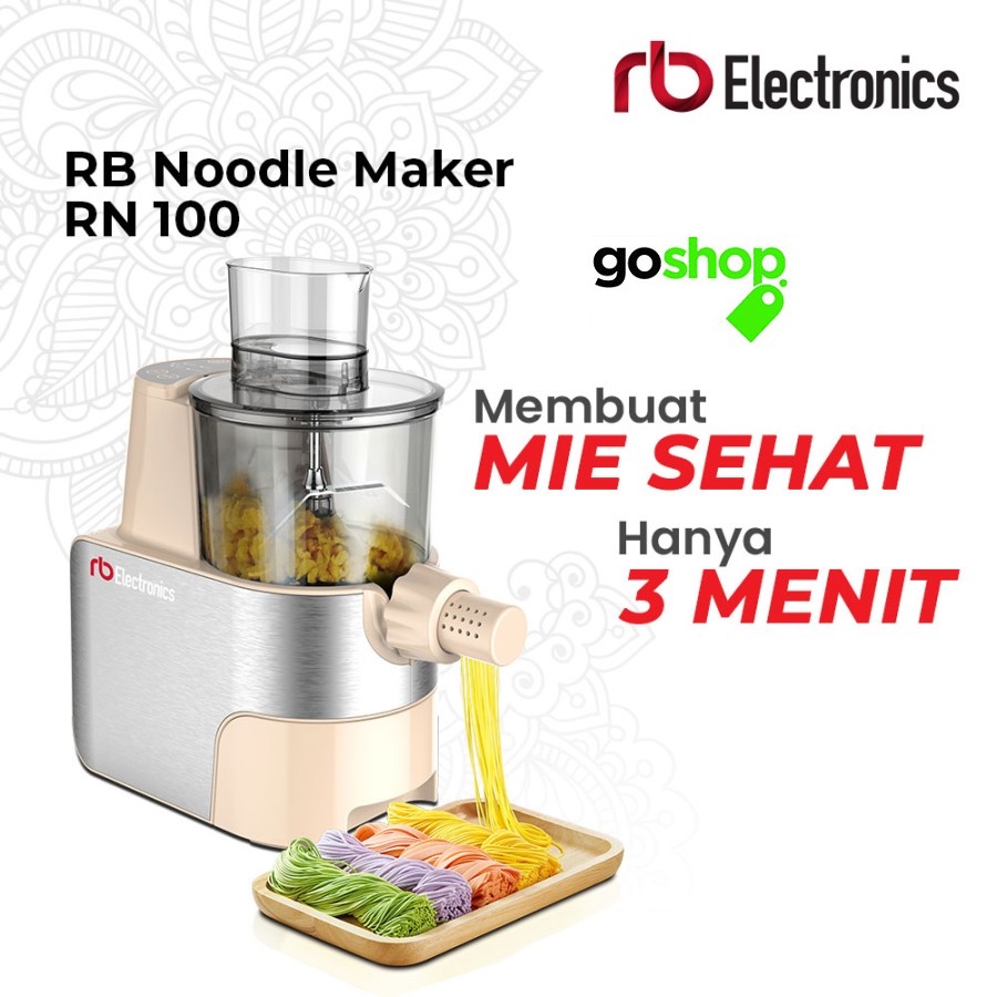 RB Noodle Maker RN-100 Professional - Mesin Mie Otomatis Jumbo