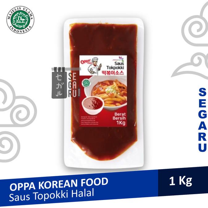 

Bumbu Saus Topokki Tokpoki Tteokbokki Tokpokki Odeng OPPA Halal 1Kg