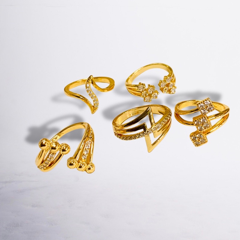 cincin wanita /cincin permata / cincin replika diamond / ciincin lapis emas /cincin penggati emas