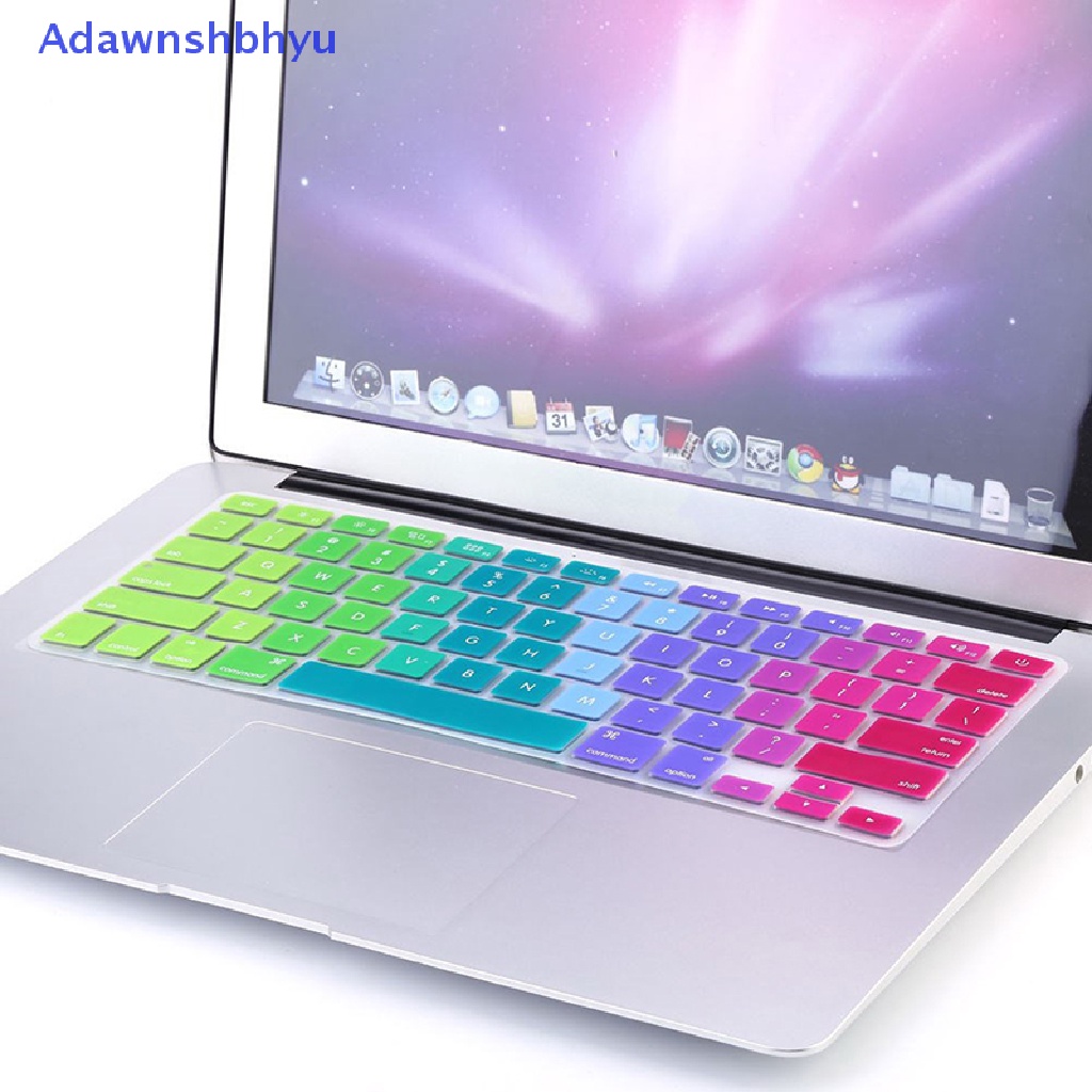 Adhyu Rain Casing Keyboard Silikon Cover Pelindung Skin Untuk iMac Macbook Pro 13 &quot;15&quot; ID