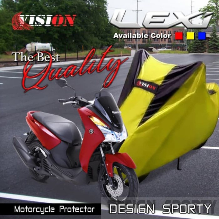 SARUNG COVER PENUTUP BODY MOTOR NMAX PCX ADV LEXI AEROX (KUNING