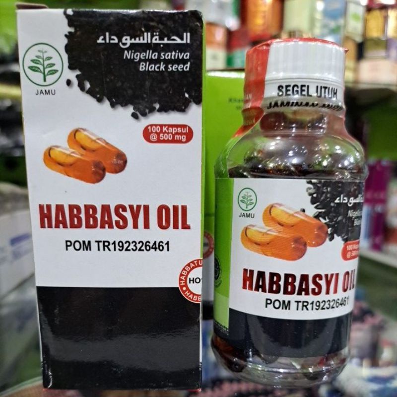 HABBASYI OIL 100 KAPSUL ASLI Habbasyi Niaga Utama
