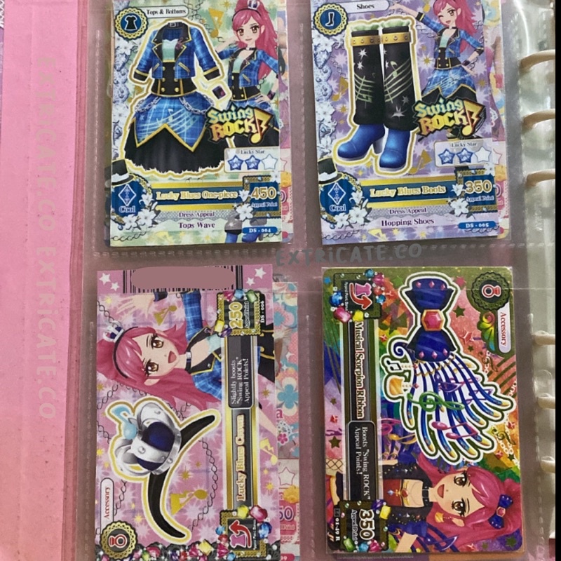 AIKATSU CARD - BRAND PREMIUM ACC - SEIRA OTOSHIRO SET - KARTU AIKATSU GAME BANDAI