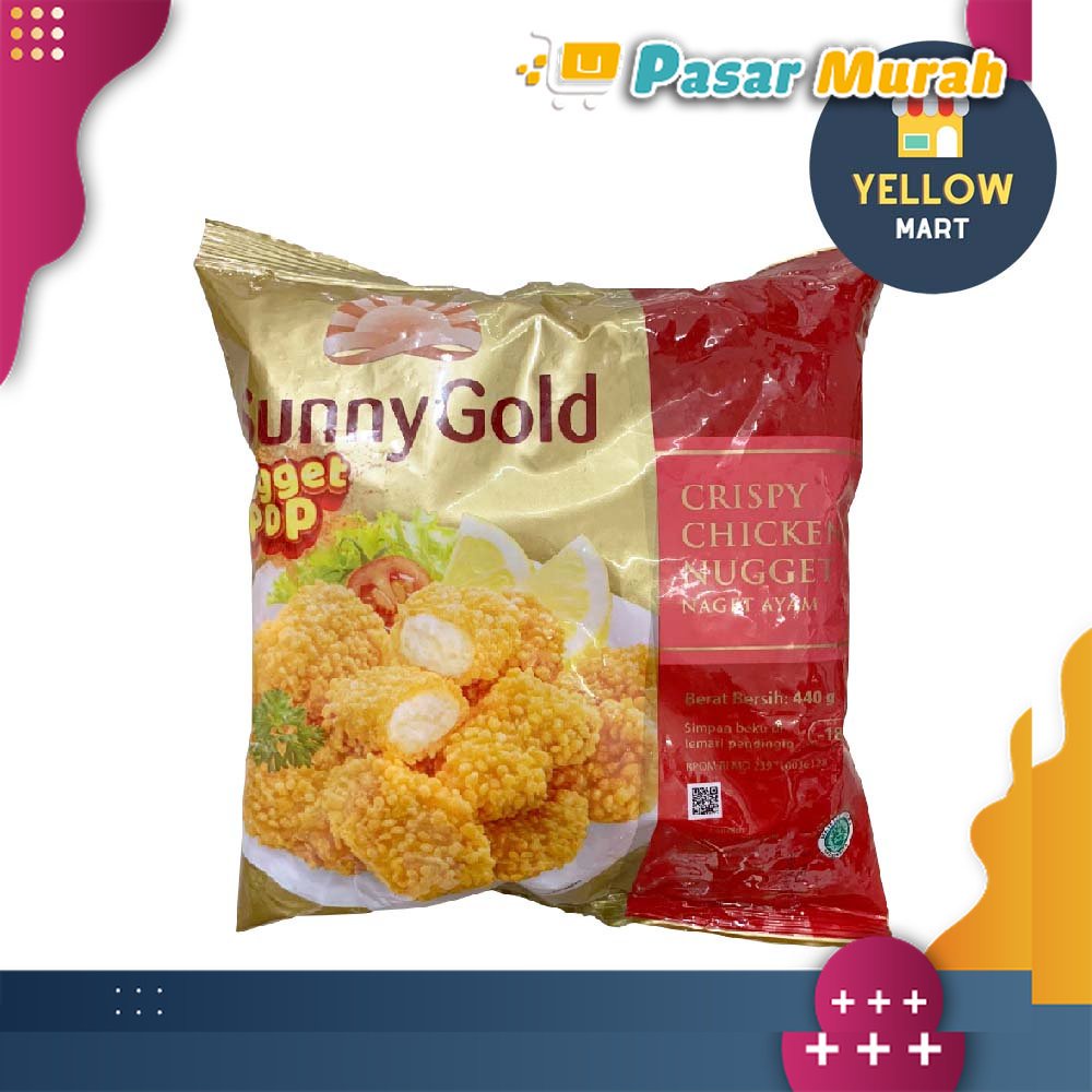 

Sunny Gold Crispy Chicken Nugget Pop 440 Gram (FROZEN FOOD BANDUNG) | Pasar Murah Medan