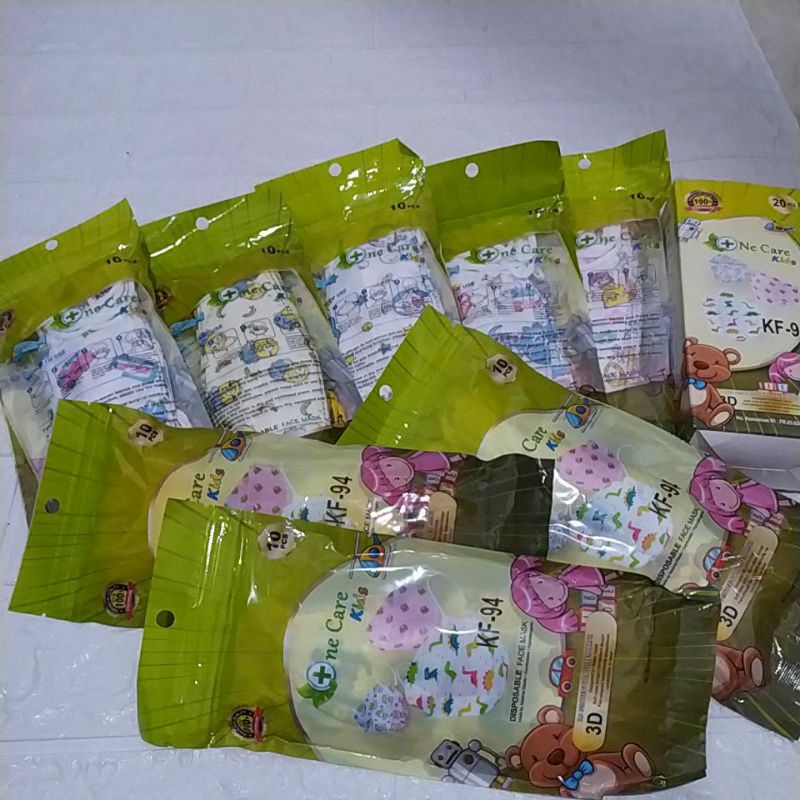 MASKER EARLOOP KF94 ANAK Karakter One Care