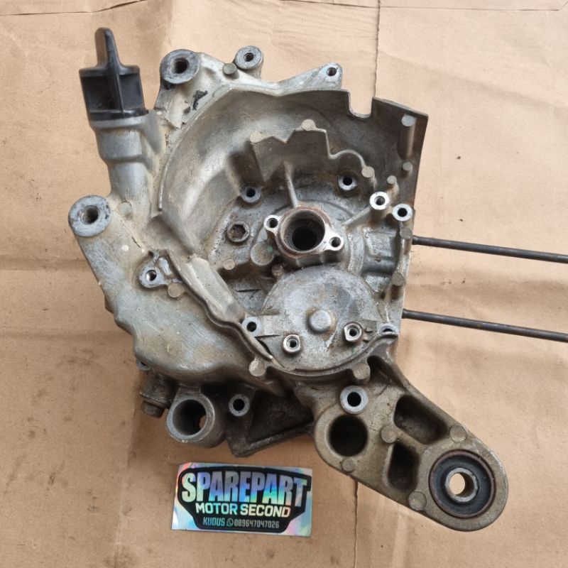 Crankcase krengkes kalter blok block kanan oli beat scoopy spacy lama old karburator kode kvy
