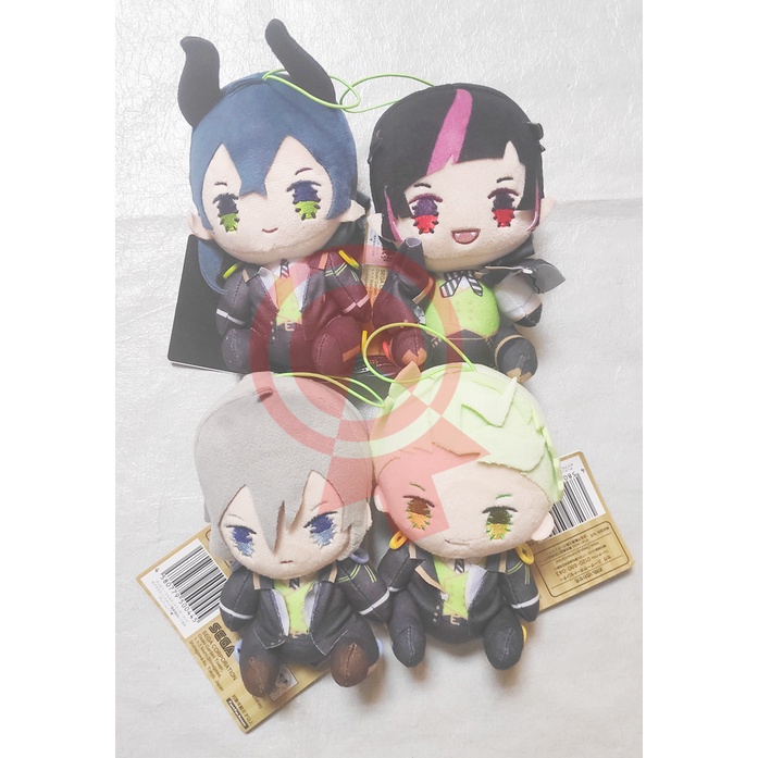 Twisted Wonderland More Plus Handmade School Plush Malleus Lilia Silver Sebek